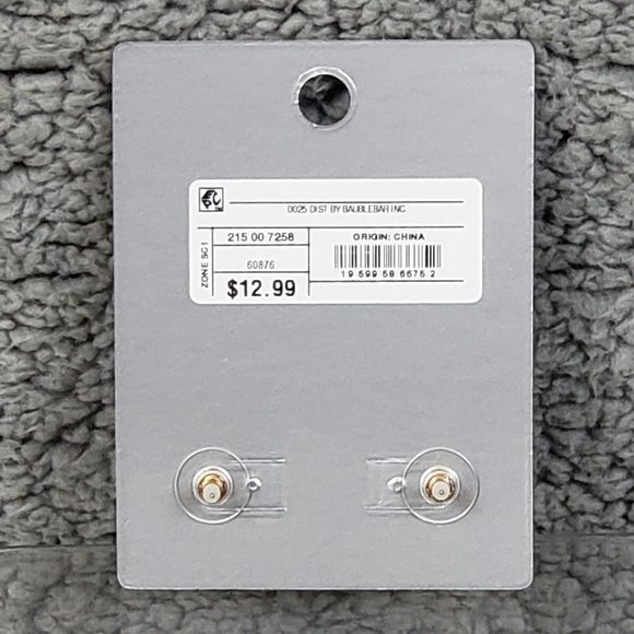 SugarFix Globetrotter Stud Earrings By Baublebar Secure Lock Backing Earrings - Picture 4 of 5